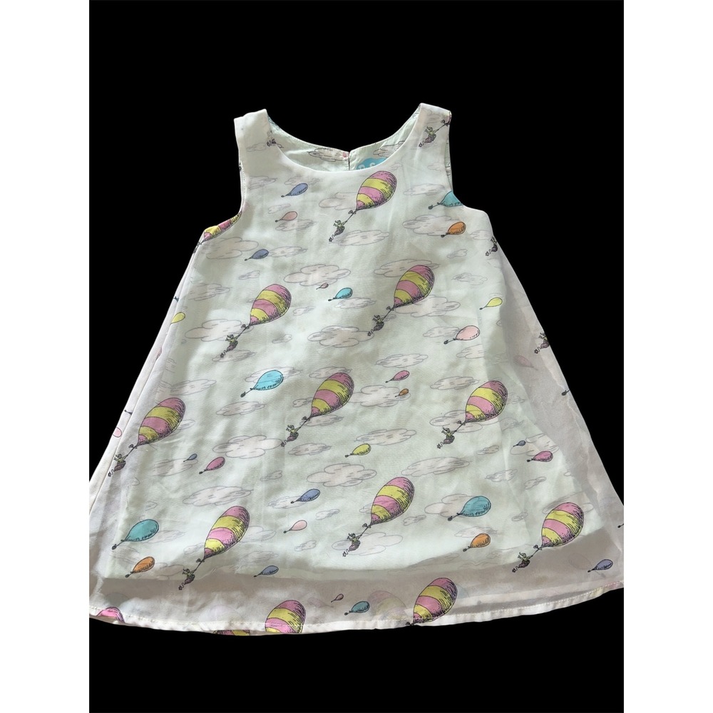 3T Dr.Seuss "Oh, the Places You'll Go!" dress